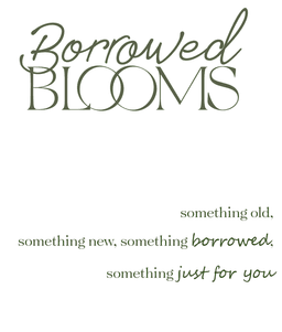 Borrowed Blooms logo