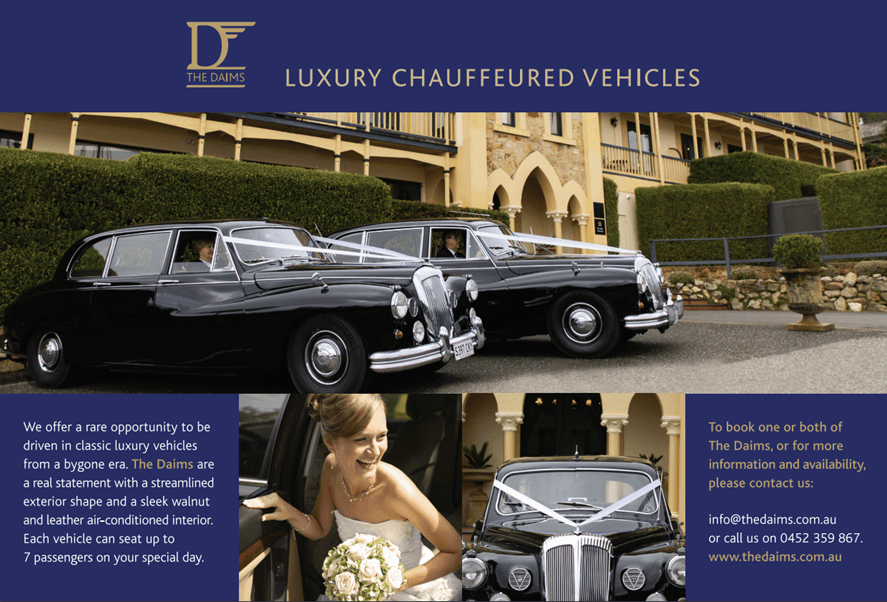 The Daims — wedding supplier in Glenunga, South Australia