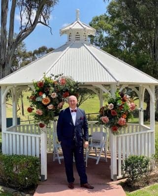 Jeff Baker Celebrant — wedding supplier in NSW