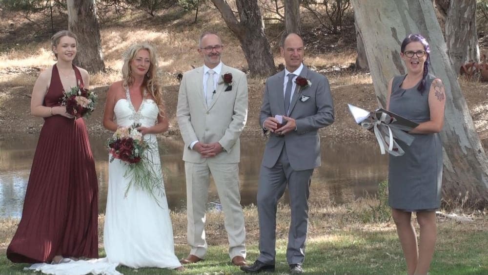 Deborah Lilley wedding photo
