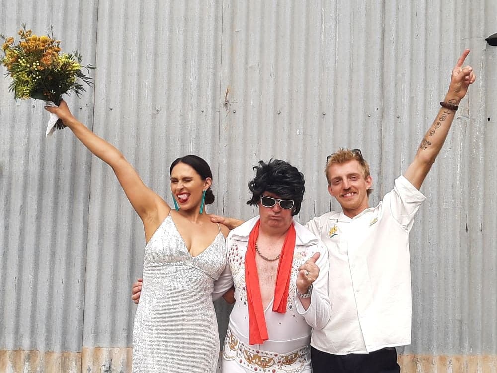 Best Man Civil Marriage Celebrant - Darrin Noon wedding photo