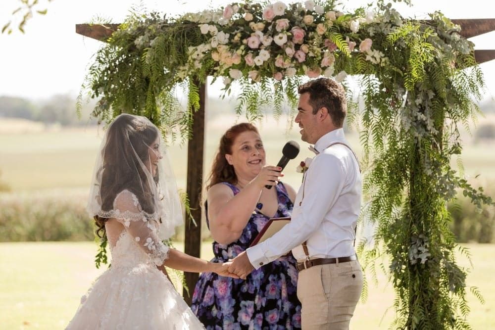 Metamorphis Ceremonies - Margie McCumstie wedding photo