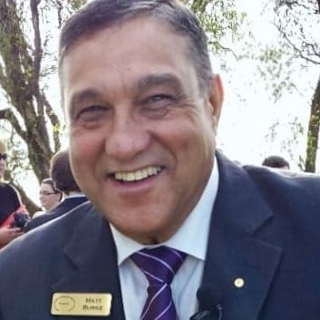 Matt Burke OAM — cover photo