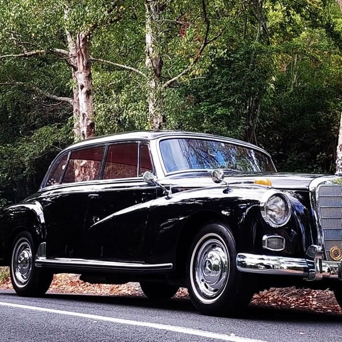 Adelaide Classic Benz wedding photo