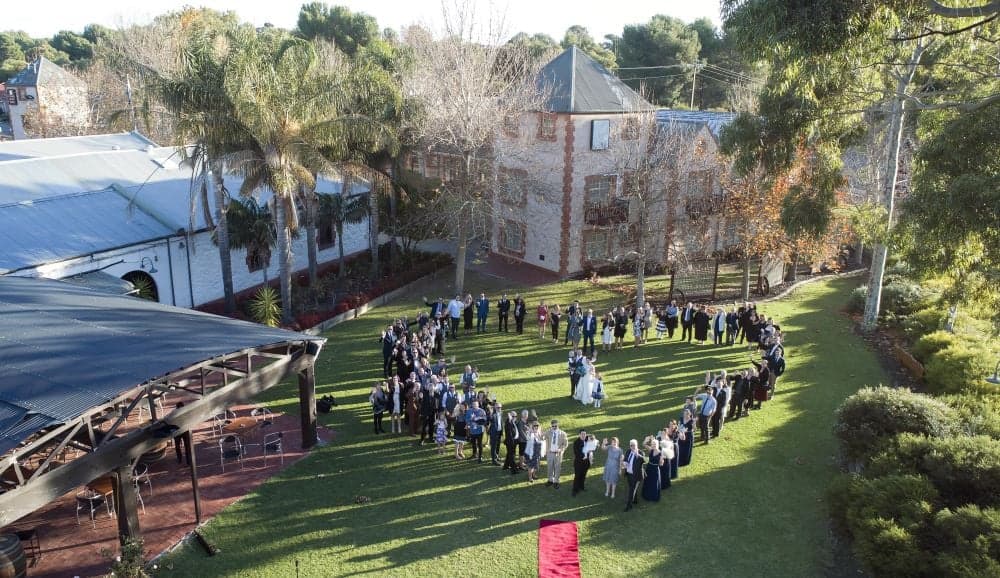 St Francis Winery wedding photo