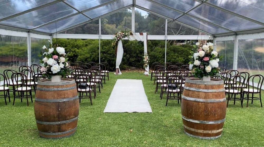 St Francis Winery wedding photo