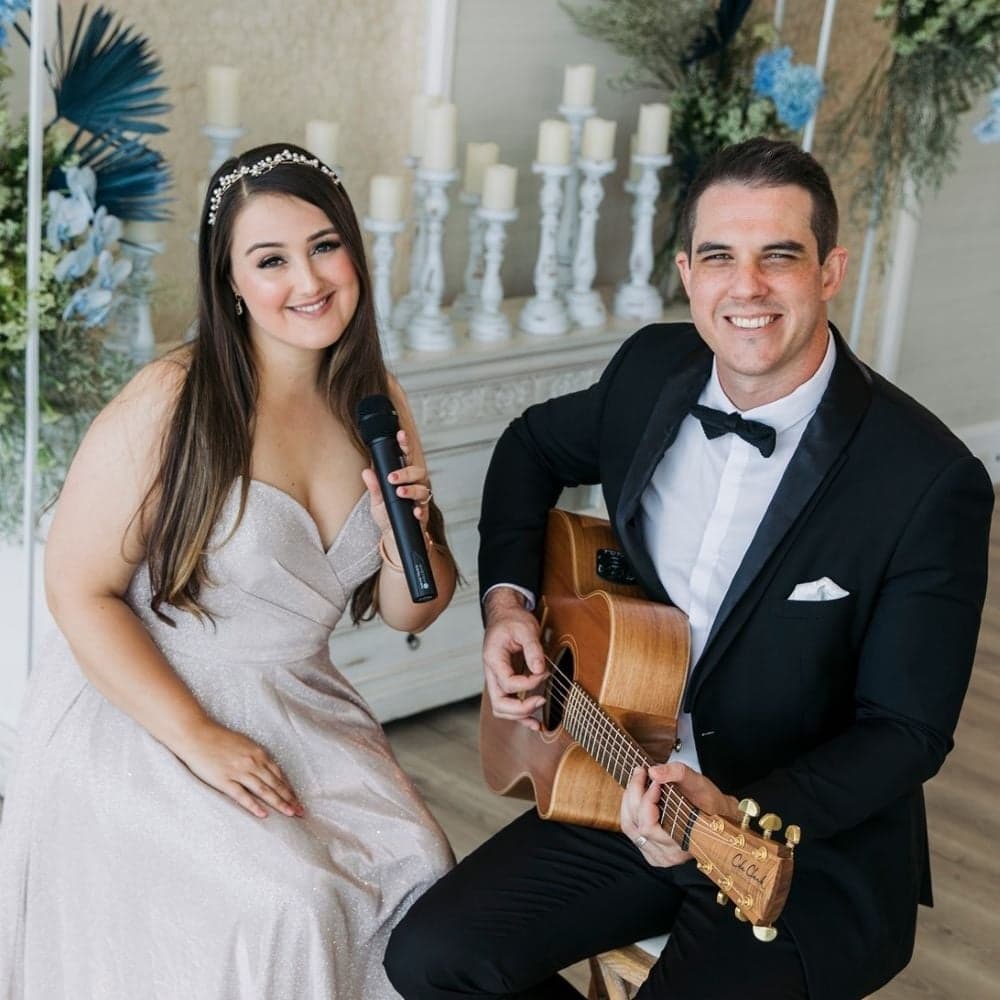 White Clover Music - Duo, DJ & MC wedding photo