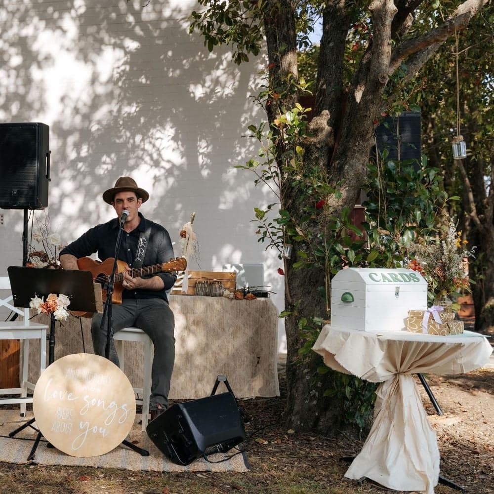 White Clover Music - Duo, DJ & MC wedding photo