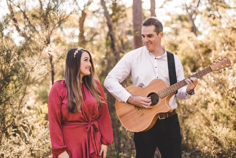 White Clover Music - Duo, DJ & MC wedding photo