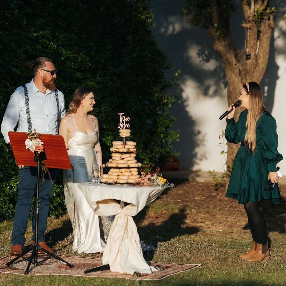 White Clover Music - Duo, DJ & MC wedding photo