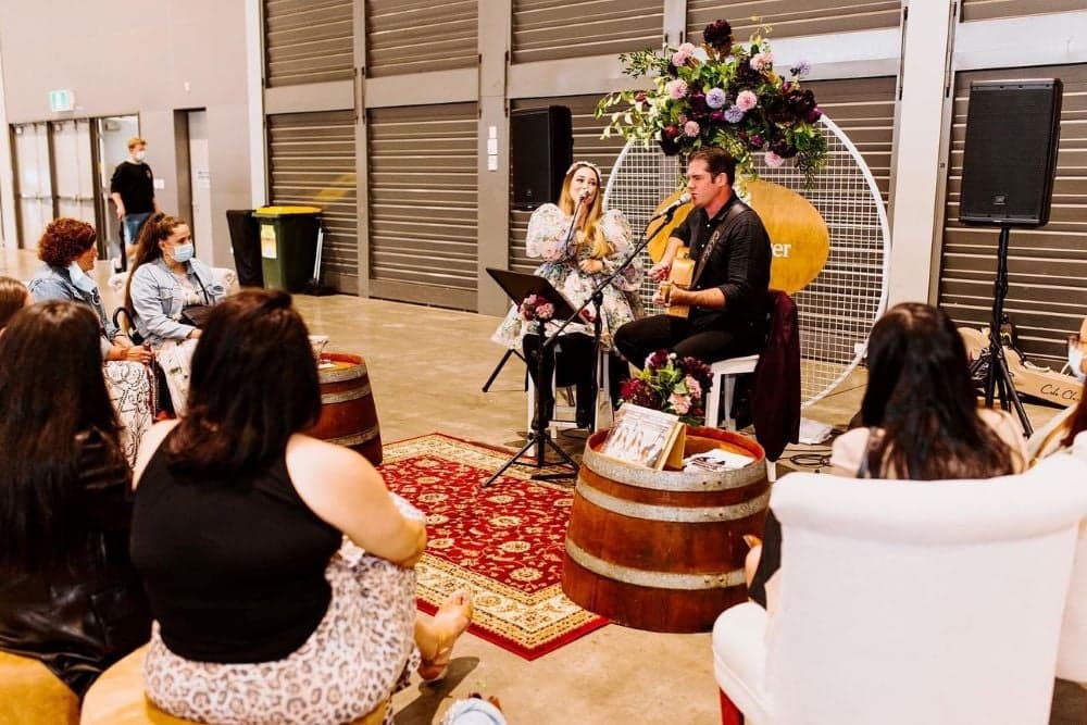 White Clover Music - Duo, DJ & MC wedding photo