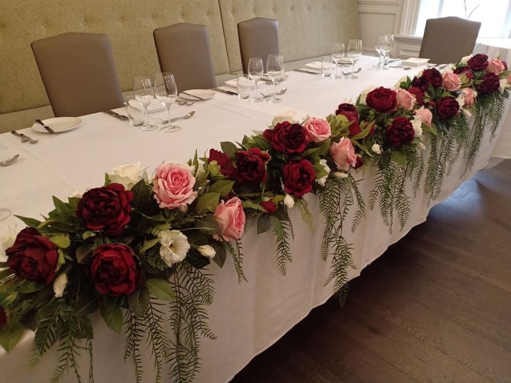 Borrowed Blooms wedding photo