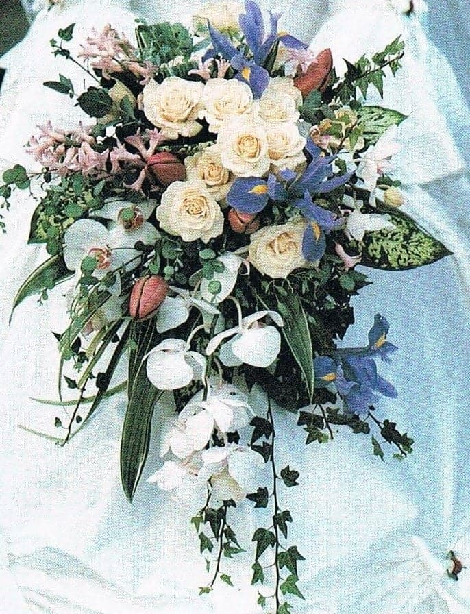 Borrowed Blooms wedding photo