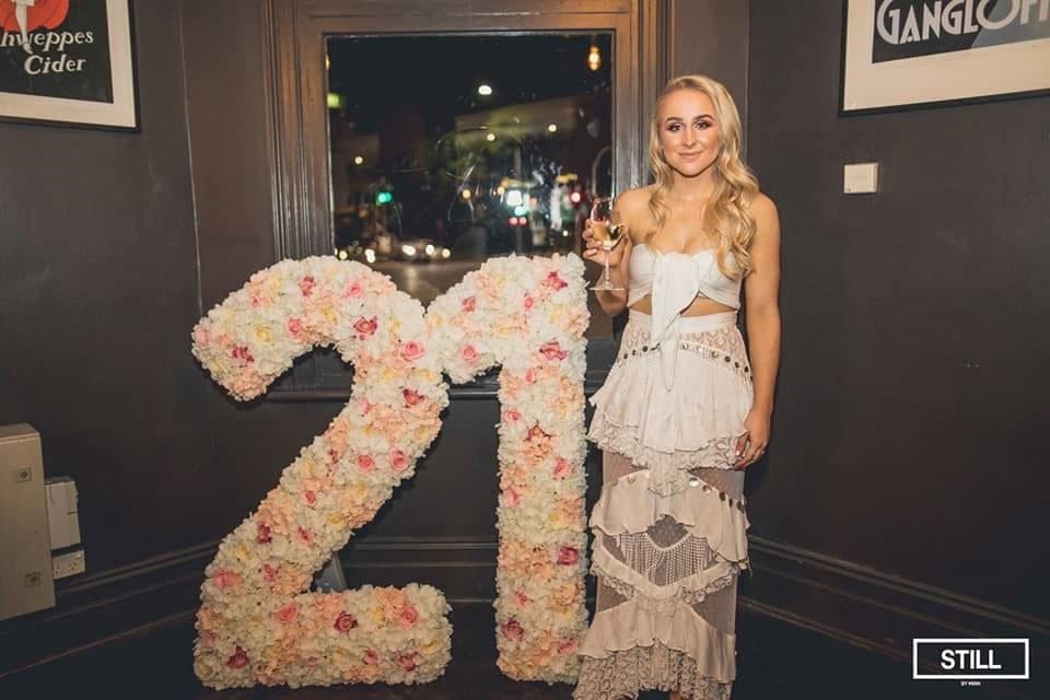 Borrowed Blooms wedding photo