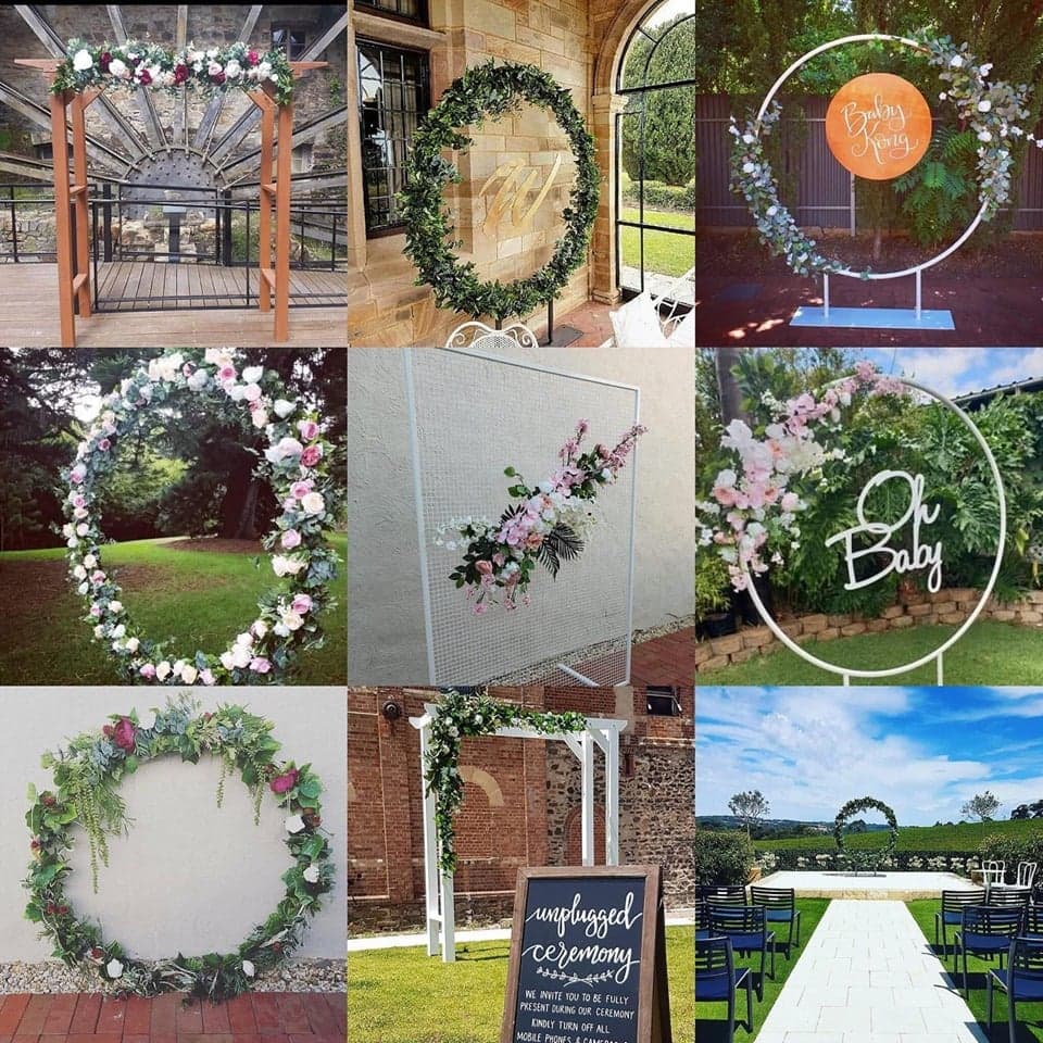 XL LETTERS wedding photo