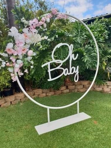 XL LETTERS wedding photo