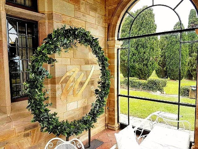 XL LETTERS wedding photo